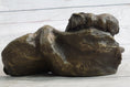 Load image into Gallery viewer, Bronze Metal Elephant Ashtray Dish Original Handmade Art by Milo
