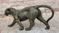 Load image into Gallery viewer, Hot Cast Bronze Cheetah Cat Figurine Sculpture Statue Decor