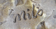 Friendship between Horse & Dog Bronze Statue Sculpture Equestrian Decor