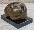 Load image into Gallery viewer, Happy Round Pig Bronze Metal Statue Sculpture Figure Original Art Farm Decor