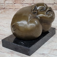 Load image into Gallery viewer, Happy Round Pig Bronze Metal Statue Sculpture Figure Original Art Farm Decor