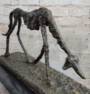 Modern Artwork - Dog (1951) - Signed - Animal Bronze Sculpture Statue Figure