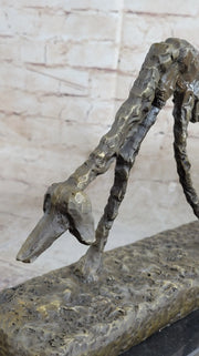 Modern Artwork - Dog (1951) - Signed - Animal Bronze Sculpture Statue Figure