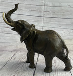 Elephant Bronze Metal Figurine Figure Sculpture Decor 11