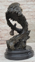 Load image into Gallery viewer, Hand Made Original Milo Eagle Falcon Head Genuine Bronze Sculpture Statue