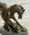 Load image into Gallery viewer, Signed Original Artwork by Fisher Wild Horse Bronze Sculpture Figurine Statue Decor