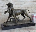 Load image into Gallery viewer, Hot Cast Bronze Sculpture of Hunting Dog Retriever with Rabbit in Mouth