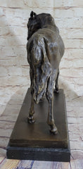 Load image into Gallery viewer, Large Arabian Horse Bronze Sculpture Statue By P.J Mene HotCast Marble Figurine