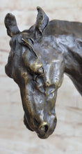 Load image into Gallery viewer, Large Arabian Horse Bronze Sculpture Statue By P.J Mene HotCast Marble Figurine