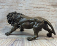 Load image into Gallery viewer, Roaring Guardian Lion Bronze Metal Figurine Sculpture Statue Signed Art Decor