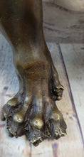 Load image into Gallery viewer, Roaring Guardian Lion Bronze Metal Figurine Sculpture Statue Signed Art Decor