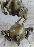 Load image into Gallery viewer, Chinese Tang Horse Lost Wax Bronze Metal Sculpture Handmade Art by Milo