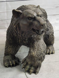 Load image into Gallery viewer, Bronze Metal Bear Figurine Sculpture Statue Handmade Art Figure