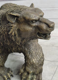 Load image into Gallery viewer, Bronze Metal Bear Figurine Sculpture Statue Handmade Art Figure