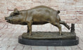 Load image into Gallery viewer, Signed Wild Pig bronze Sculpture Figure Art Deco Figurine Home Decor Decoration - Southlake Paws