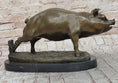Load image into Gallery viewer, Signed Wild Pig bronze Sculpture Figure Art Deco Figurine Home Decor Decoration - Southlake Paws