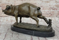 Load image into Gallery viewer, Signed Wild Pig bronze Sculpture Figure Art Deco Figurine Home Decor Decoration - Southlake Paws