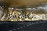 Bronze Pet Dog Sculpture Statue Figure on Marble Base Antoine Barye 8