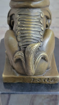 Load image into Gallery viewer, Vintage Fengshui Bronze Guardian Fu Foo Dogs Lion Door Leo Statue Lions Erte