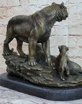 Load image into Gallery viewer, Hot Cast Bronze Tiger Family Statue Sculpture Decor Wildlife Art