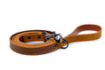 Load image into Gallery viewer, Celtic Sport Earth Brown Leather Dog Leash