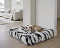 Load image into Gallery viewer, Bowsers Piazza Round Bolster Dog Bed in allumina