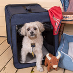 Wrangler® Collapsible Crate Dark Blue
