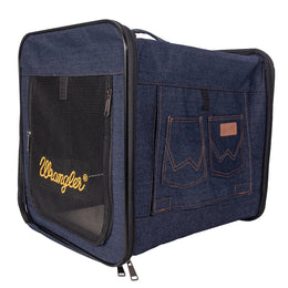 Wrangler® Collapsible Crate Dark Blue