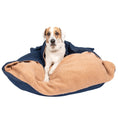 Load image into Gallery viewer, Wrangler® Denim Envelope Snuggle Bed Dark Blue