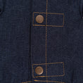 Load image into Gallery viewer, Wrangler® Pattern Yoke Denim Shirt – Dark Blue