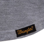 Wrangler® Logo Graphic Tee-Heather Grey