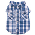 Load image into Gallery viewer, Wrangler® Plaid Snap Pocket Shirt – Blue Multi