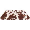 Load image into Gallery viewer, Wrangler® Reversible Cow Print Crate Mat – Dual‑Sided Comfort & Western Flair