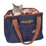 Wrangler® Tote Pet Carrier Dark Blue
