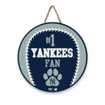 Load image into Gallery viewer, New York Yankees Baseball Shape Sign