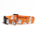 Load image into Gallery viewer, You're My Boo Printed Dog Collar - Option B | Ghosts