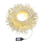 Kurt Adler 65-Foot 2000-Light Cluster Garland with Warm White LED Lights