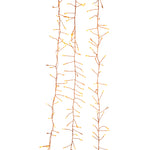 Kurt Adler 7.8-Foot 240-Light Twinkle Classic White LED Fairy Light Cluster Garland