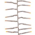 Kurt Adler 1000-Light 32.8-Foot Classic Warm White LED Cluster Garland