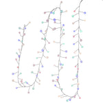 Kurt Adler 100-Light 8-Foot Multicolored LED Bead Cluster Garland