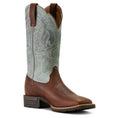 Load image into Gallery viewer, Ariat Womens Hybrid Ranchwork Wide Square Toe Leather Western Work Boot