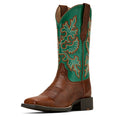 Load image into Gallery viewer, Ariat Women's Round Up Wide Square Toe StretchFit Western Boot
