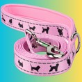 Load image into Gallery viewer, EcoBark Baby Pink Dog Leash - Comfort Grip Padded Leash- 4 ft, 5ft, and 6ft Leash