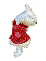 Bandana Dog Tee, Red