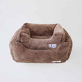 Load image into Gallery viewer, Hello Doggie Bella Dog Faux Fur Handmade Bed