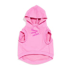 Big Full Heart Animal Hoodie, Candy Pink + Magenta