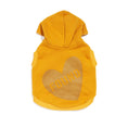 Load image into Gallery viewer, Big Full Heart Animal Hoodie, Mustard Yellow + Olive
