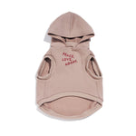 Big Full Heart Animal Hoodie, Taupe + Rust