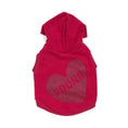 Load image into Gallery viewer, Big Full Heart Animal Hoodies Premium Big Full Heart Animal Hoodie, Tomato + Burgundy