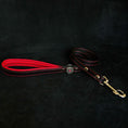 Load image into Gallery viewer, 'Bijou'' harness Black & Red for big dogs